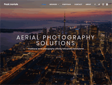Tablet Screenshot of peakaerials.com